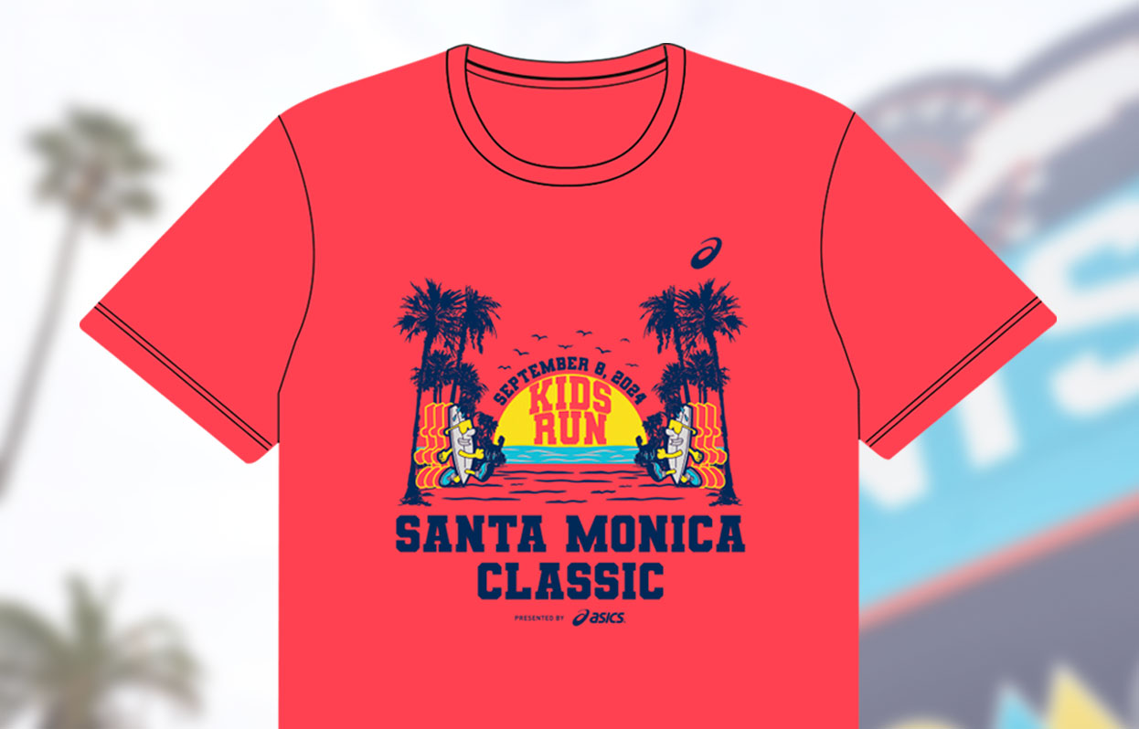 Santa Monica Classic Kids Run TShirt